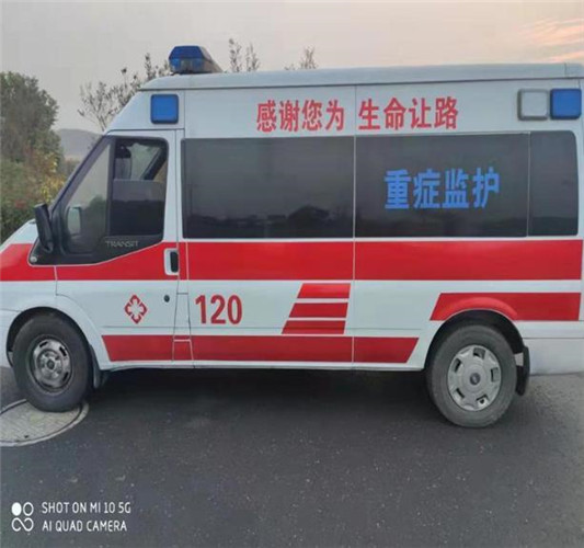 龙游救护车出租服务案例3